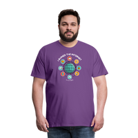 Load image into Gallery viewer, XL SEO Guru: &#39;I Ruined the Internet, I&#39;m an SEO&#39; – Men&#39;s Premium Tee for XL and Up - purple

