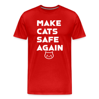 Load image into Gallery viewer, Make Dogs Safe Again&quot; Premium Tee – Stand Up for Our Furry Friends! - red
