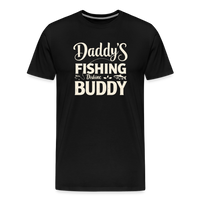 Load image into Gallery viewer, Daddys Fishing Dishine Buddy T-Shirt - Black
