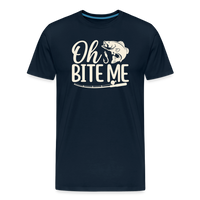 Load image into Gallery viewer, Oh's BITE ME T-Shirt - Deep Navy
