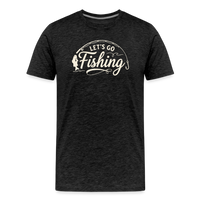 Load image into Gallery viewer, Let's GO Fishing T-Shirt - Charcoal Grey
