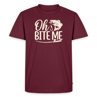 Load image into Gallery viewer, Oh's BITE ME T-Shirt - Burgundy
