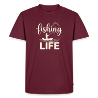 Load image into Gallery viewer, Fishing LIFE T-Shirt - Burgundy
