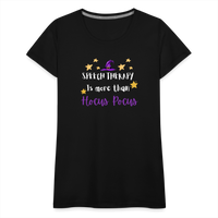 Load image into Gallery viewer, “Speech Therapy is more than Hocus Pocus”-Women’s Premium T-Shirt - black
