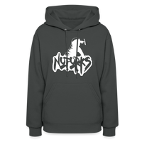 Load image into Gallery viewer, Stick a Hoodie in It – No Forks Women&#39;s Edition - asphalt
