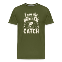 Load image into Gallery viewer, I Am The Cutest Catch T-Shirt - Olive Green
