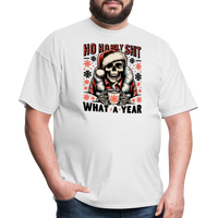 Load image into Gallery viewer, “Ho ho holy shit-What a year”-Unisex Classic T-Shirt - white
