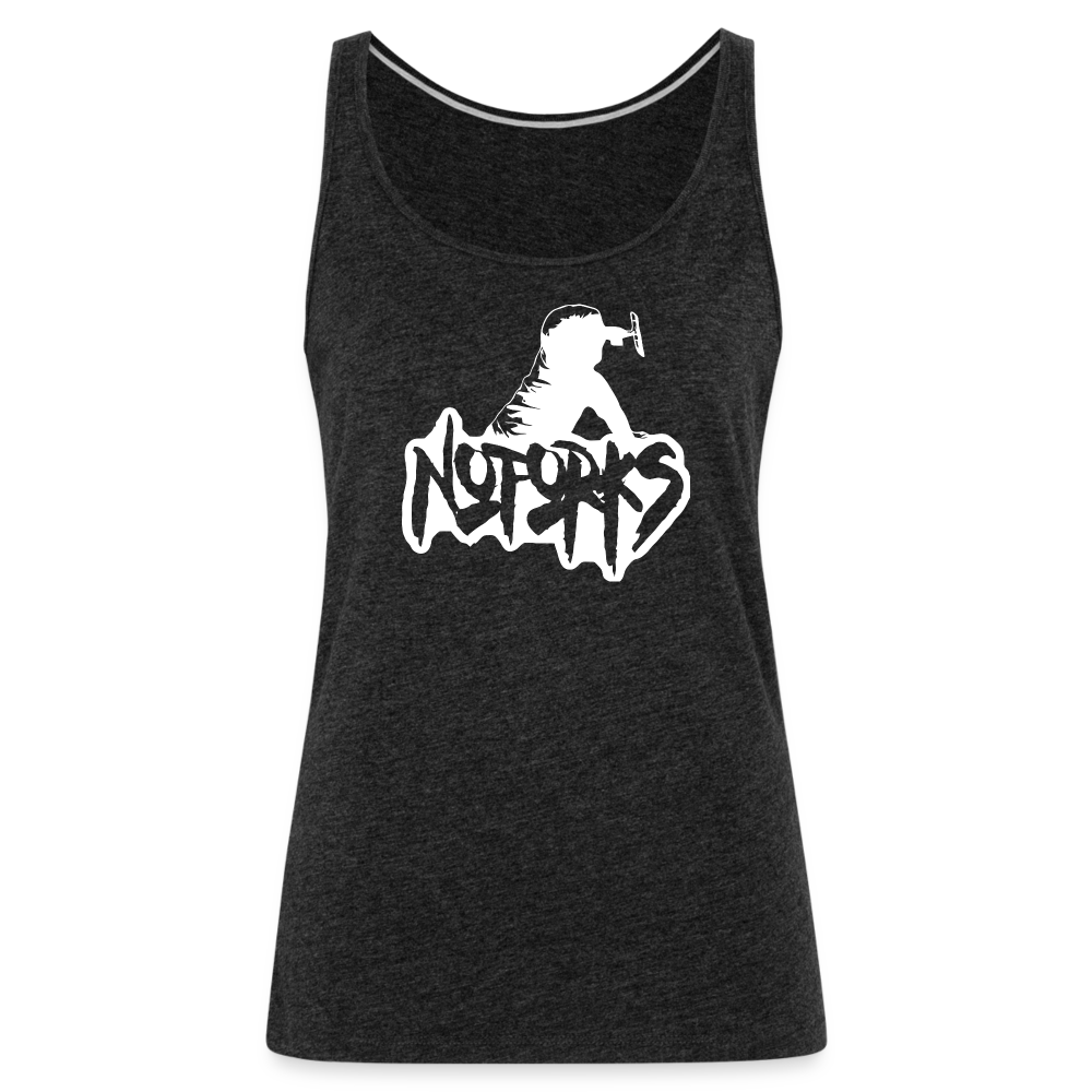 Fork It, I'm Fierce – No Forks Women’s Premium Tank - charcoal grey