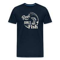 Load image into Gallery viewer, Reel Girls Fish T-Shirt - Deep Navy
