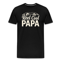 Load image into Gallery viewer, Reel Cool PAPA T-Shirt - Black
