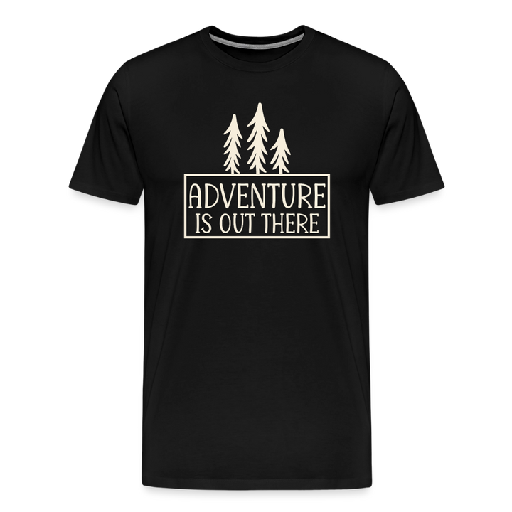 Adventure Is Out There T-Shirt - Black