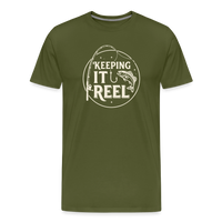 Load image into Gallery viewer, Keeping ITU REEL T-Shirt - Olive Green
