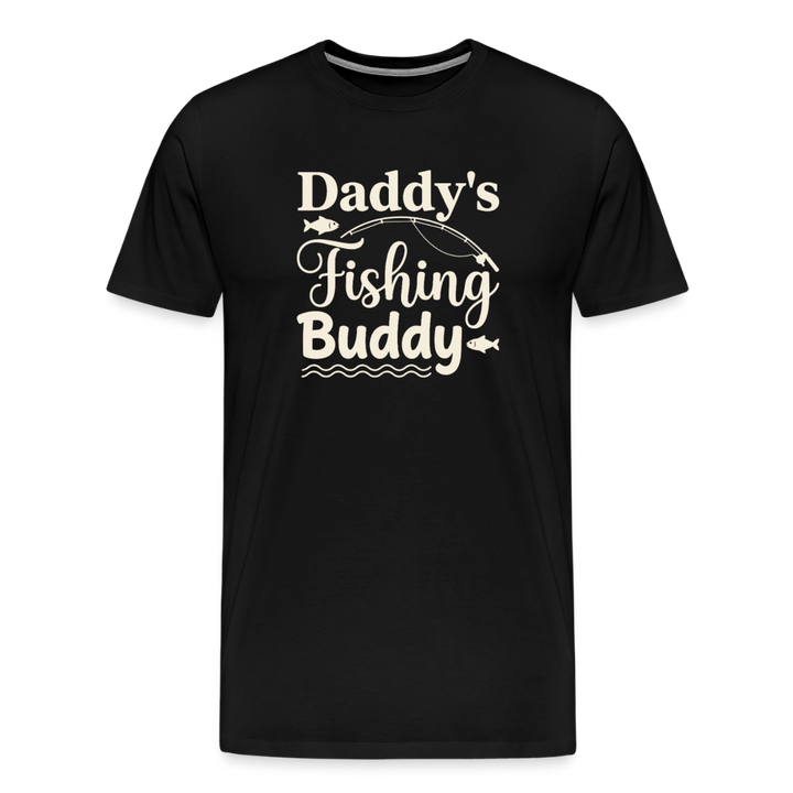 Daddy's Fishing Buddy T-Shirt - Black