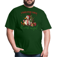 Load image into Gallery viewer, “I had fun once, it was awful”-Unisex Classic T-Shirt - forest green
