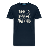 Load image into Gallery viewer, TIME TO Lure in Adventure T-Shirt - Deep Navy
