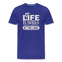Load image into Gallery viewer, Life Is Better At The Lake T-Shirt - Royal Blue
