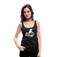 Load image into Gallery viewer, Fork It, I&#39;m Fierce – No Forks Women’s Premium Tank - black
