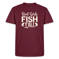 Load image into Gallery viewer, Reel Girls FISH T-Shirt - Burgundy
