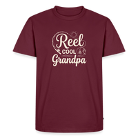 Load image into Gallery viewer, Reel COOL Grandpa T-Shirt - Burgundy
