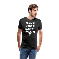Load image into Gallery viewer, Make Dogs Safe Again&quot; Premium Tee – Stand Up for Our Furry Friends! - black
