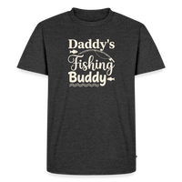 Load image into Gallery viewer, Daddy's Fishing Buddy T-Shirt - Heather Anthracite
