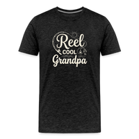 Load image into Gallery viewer, Reel COOL Grandpa T-Shirt - Charcoal Grey
