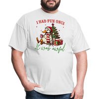 Load image into Gallery viewer, “I had fun once, it was awful”-Unisex Classic T-Shirt - white
