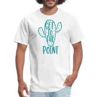 Load image into Gallery viewer, “Get to the point”-Unisex Classic T-Shirt - white

