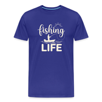 Load image into Gallery viewer, Fishing LIFE T-Shirt - Royal Blue
