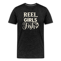 Load image into Gallery viewer, REEL Girls Fish T-Shirt - Charcoal Grey
