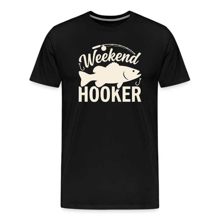 Fishing (233) T-Shirt - Black