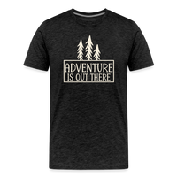 Load image into Gallery viewer, Adventure Is Out There T-Shirt - Charcoal Grey
