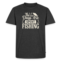 Load image into Gallery viewer, He Best, Jays Hie Isdent Fishing T-Shirt - Heather Anthracite
