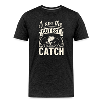 Load image into Gallery viewer, I Am The Cutest Catch T-Shirt - Charcoal Grey
