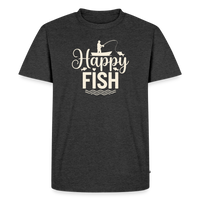 Load image into Gallery viewer, Happy FISH T-Shirt - Heather Anthracite

