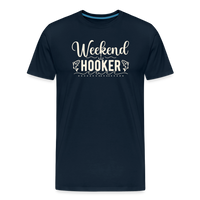 Load image into Gallery viewer, Weekend Hooker T-Shirt - Deep Navy
