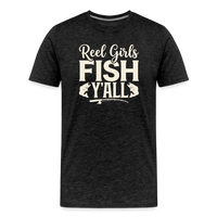 Load image into Gallery viewer, Reel Girls FISH T-Shirt - Charcoal Grey
