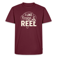 Load image into Gallery viewer, Ilike Keepin T REEL T-Shirt - Burgundy
