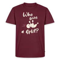 Load image into Gallery viewer, Who Gives a Split? T-Shirt - Burgundy
