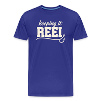 Load image into Gallery viewer, Keeping It REEL T-Shirt - Royal Blue
