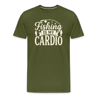 Load image into Gallery viewer, Fishing (228) T-Shirt - Olive Green
