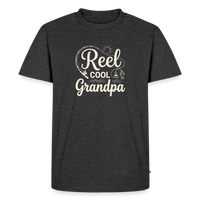 Load image into Gallery viewer, Reel COOL Grandpa T-Shirt - Heather Anthracite
