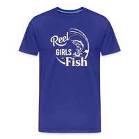 Load image into Gallery viewer, Reel Girls Fish T-Shirt - Royal Blue
