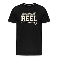 Load image into Gallery viewer, Keeping It REEL T-Shirt - Black
