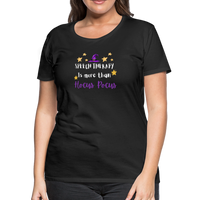 Load image into Gallery viewer, “Speech Therapy is more than Hocus Pocus”-Women’s Premium T-Shirt - black

