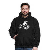 Load image into Gallery viewer, Fork Off! – The No Forks Official Men&#39;s Hoodie - black
