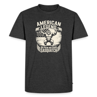 Load image into Gallery viewer, American Legend No Pain No Gain Sasquatch T-Shirt - Heather Anthracite
