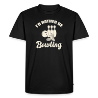 Load image into Gallery viewer, I'd Rather Be Bowling T-Shirt - Black
