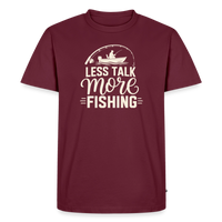 Load image into Gallery viewer, LESS TALK More Fishing T-Shirt - Burgundy
