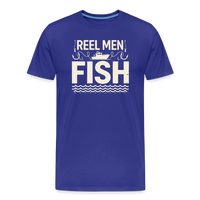 Load image into Gallery viewer, REEL MEN, FISH T-Shirt - Royal Blue
